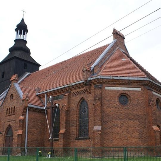 Saints Peter and Paul church in Pągów