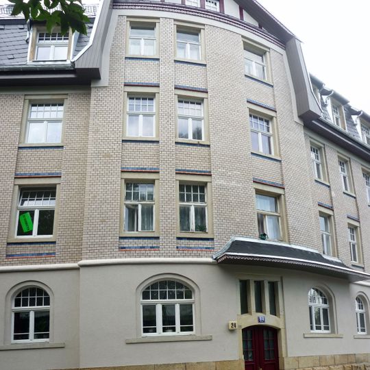 Mietshaus in geschlossener Bebauung Mühlstraße 24