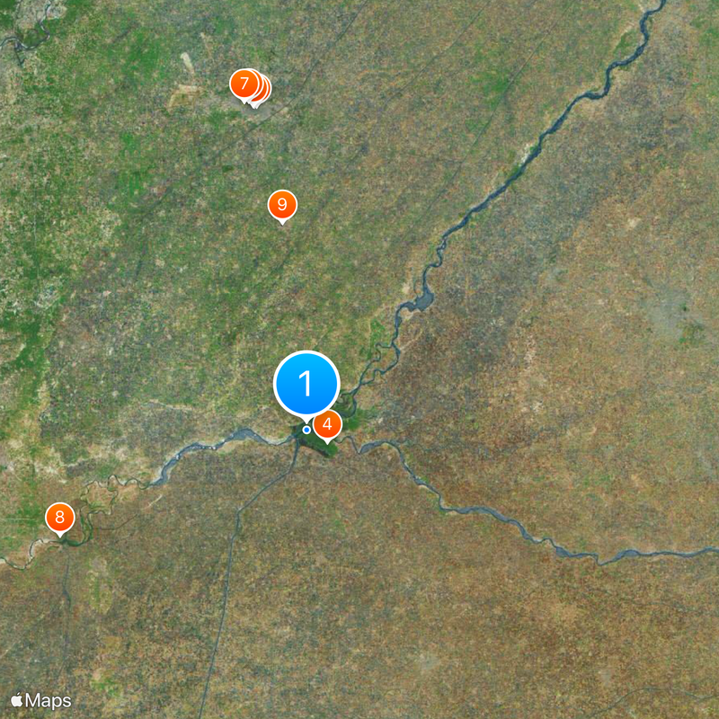 Harike Wetland Mappa