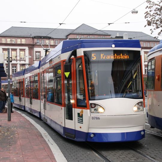 Trams in Darmstadt