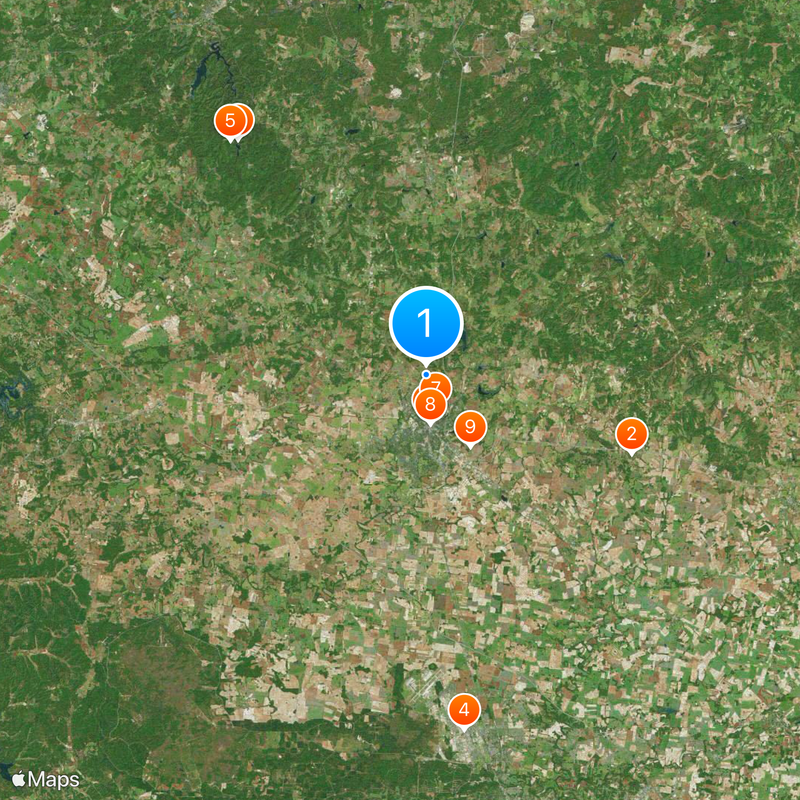 Christian County Map