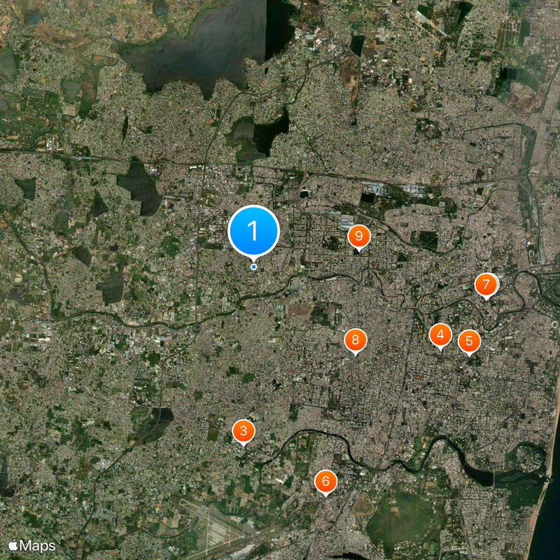 Mogappair Map
