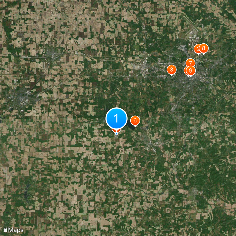 Mid-Ohio Sports Car Course Map