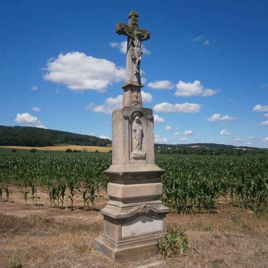 Kříž u Myslechovic u silnice