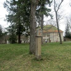 Boží muka na křížové cestě Nalžovské Hory - 2. zastavení