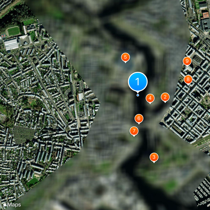 Brest Arsenal Map