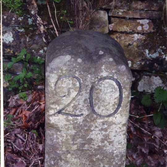 Milestone 230 Metres East Of High Brunton