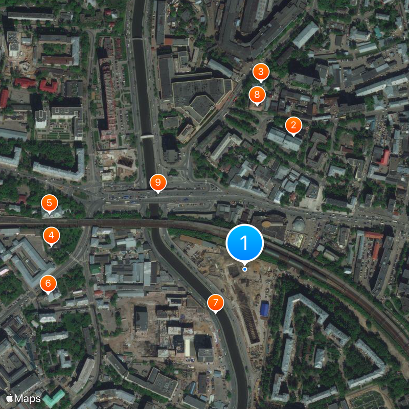 Electrozavodskaya Map