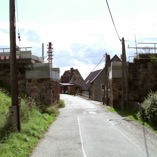 Muldentalbahn ; Eisenbahnbrücke Penig