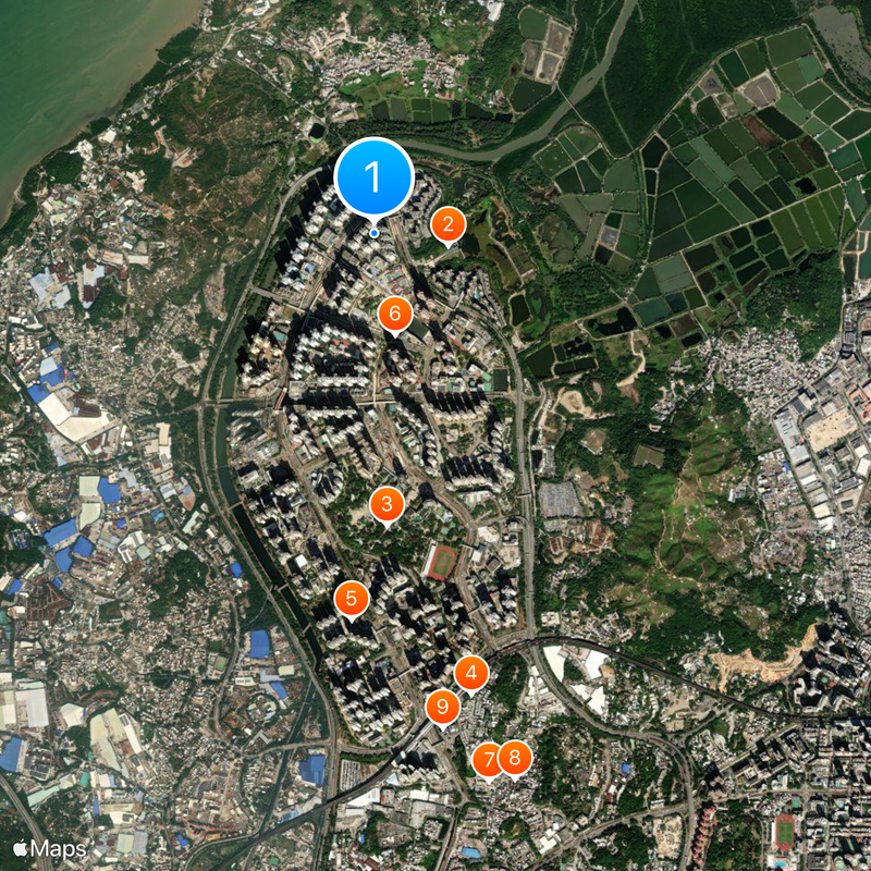 Grandeur Terrace Map