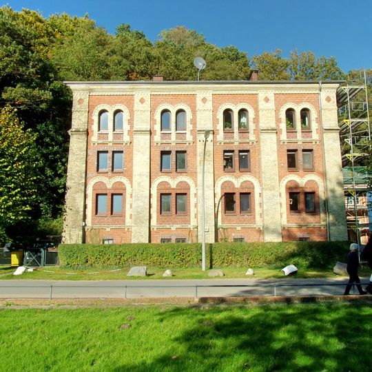 Pumpwerk am Falkensteiner Ufer