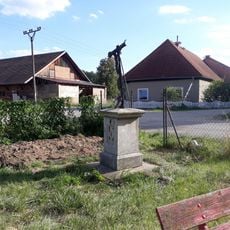 Kříž západně od Protivína v Boru
