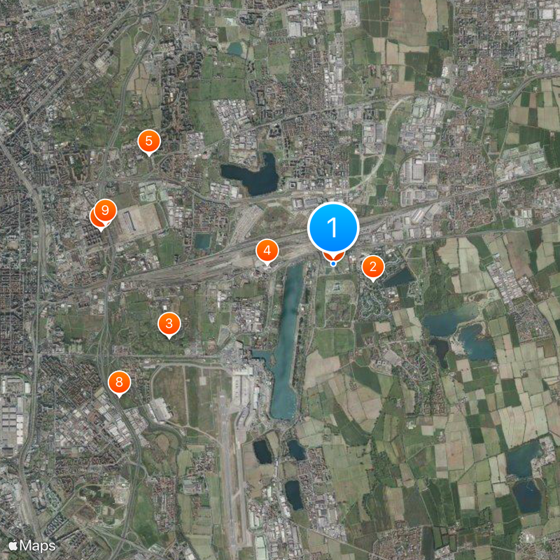 Gruppo Mondadori Map