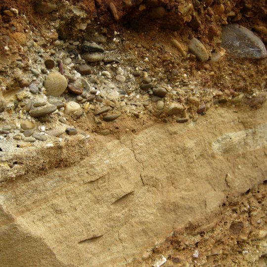 Outcrops of sixth terrace of Dnister