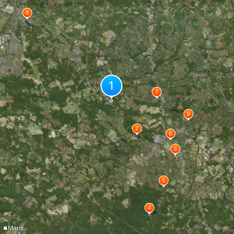 Manalapan Township Map