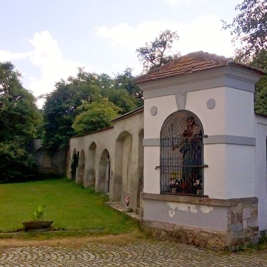 Ehem. Waasenfriedhof mit Umzäunung