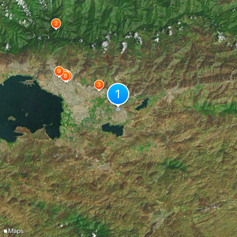 Cagua Map