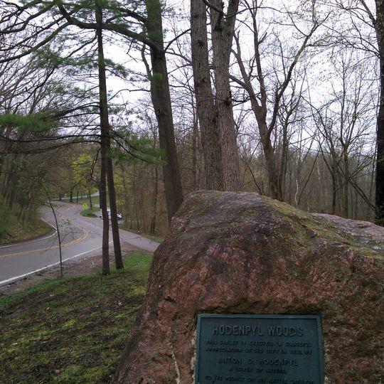 Hodenpyl Woods historical marker