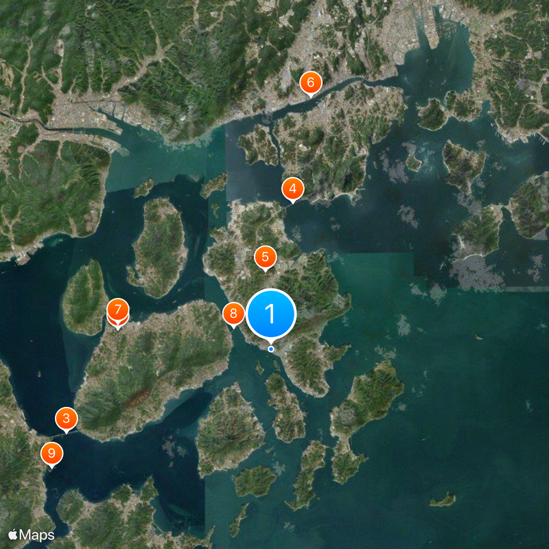 Innoshima Map