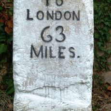 Milestone, Buckden Road, S of bridge and N of Allen's Orchard