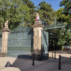 Gates,Screen And 4 Gateposts To Hatfield Park