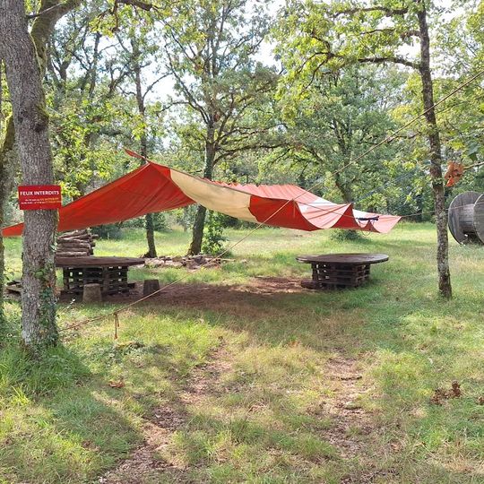 Free Wildcamping From Hauteroche Climbing Cliff