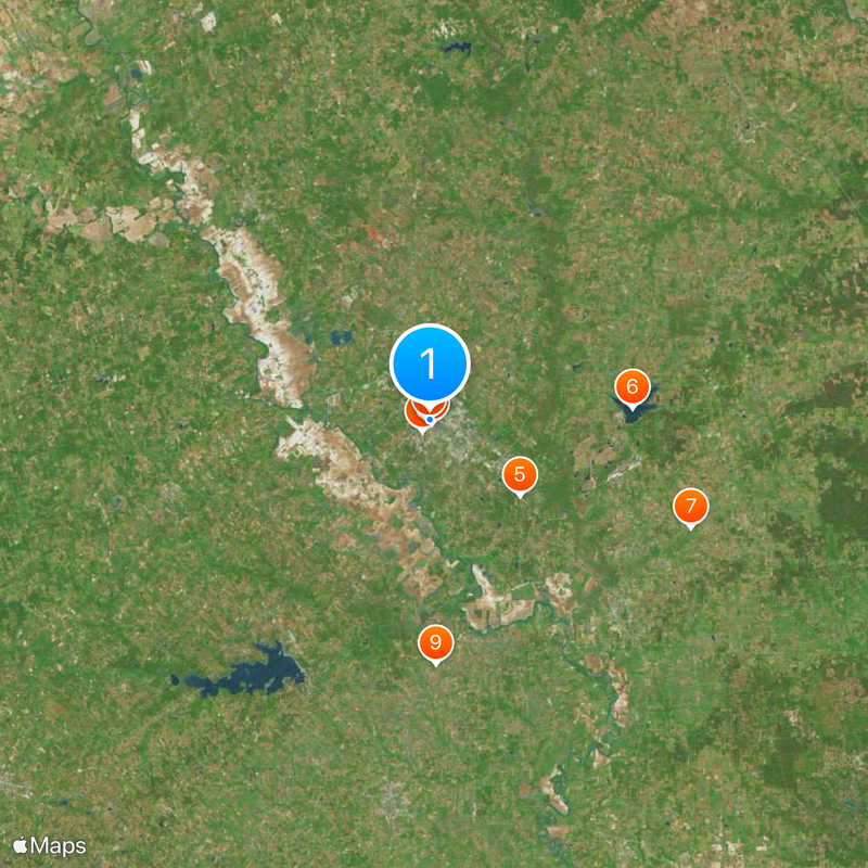 Texas A&M University Map