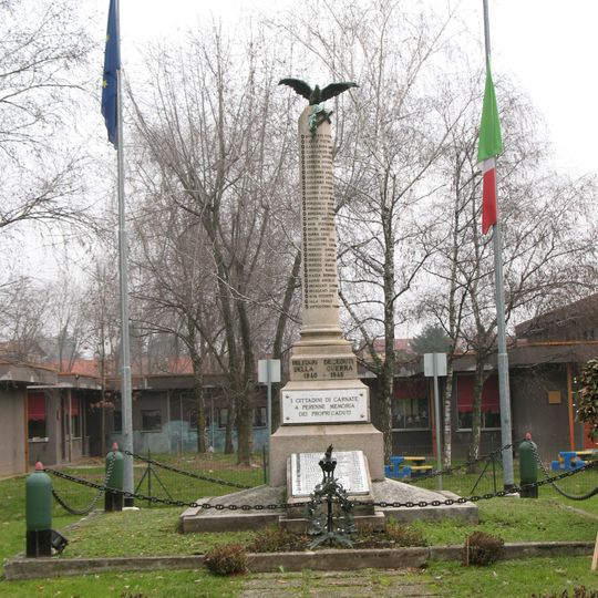 War memorial in Carnate