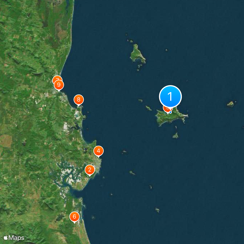Great Keppel Island Map
