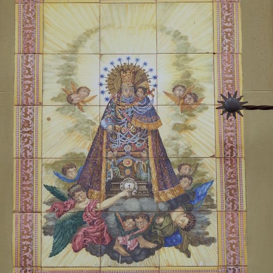 Ceramic panel of Our Lady of the Forsaken