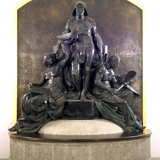 Skulptur im Laeiszhof