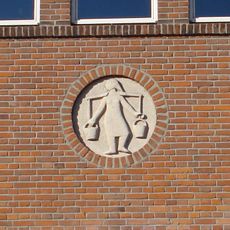 Melkmeisje, smid en boer