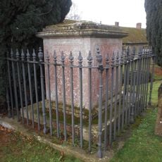 Frederick Addison Chest Tomb 15 Yards South Of Offham Church