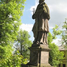 Statue of Saint John of Nepomuk in Smetanovy sady, Kadaň