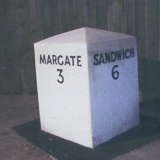 Milestone, Haine Road, Haine, N of Rose Cottages