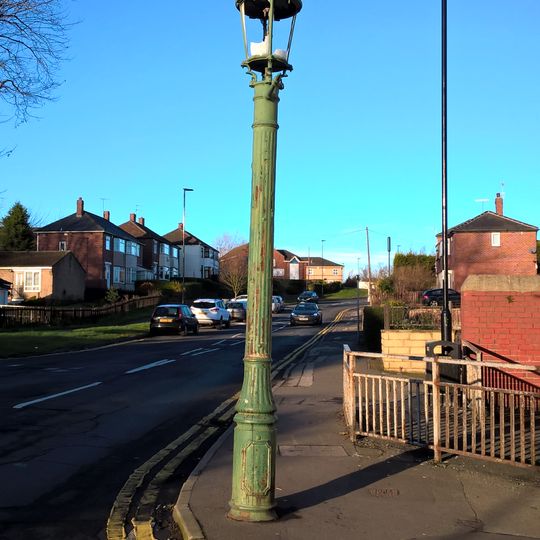 Sewer Gas Lamp at Junction with Monckton Road