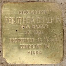 Stolperstein dedicated to Dorothea Chalfon