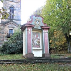 Kaplička XI. zastavení křížové cesty v Jiřetíně pod Jedlovou