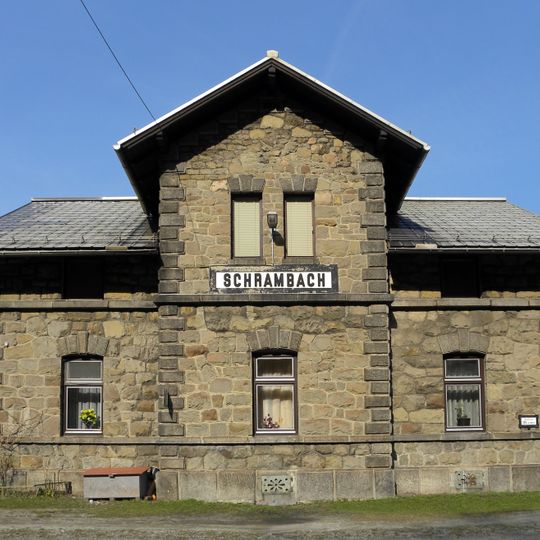 Station building Schrambach