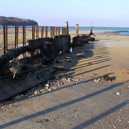 Breakwater at Bembridge Point