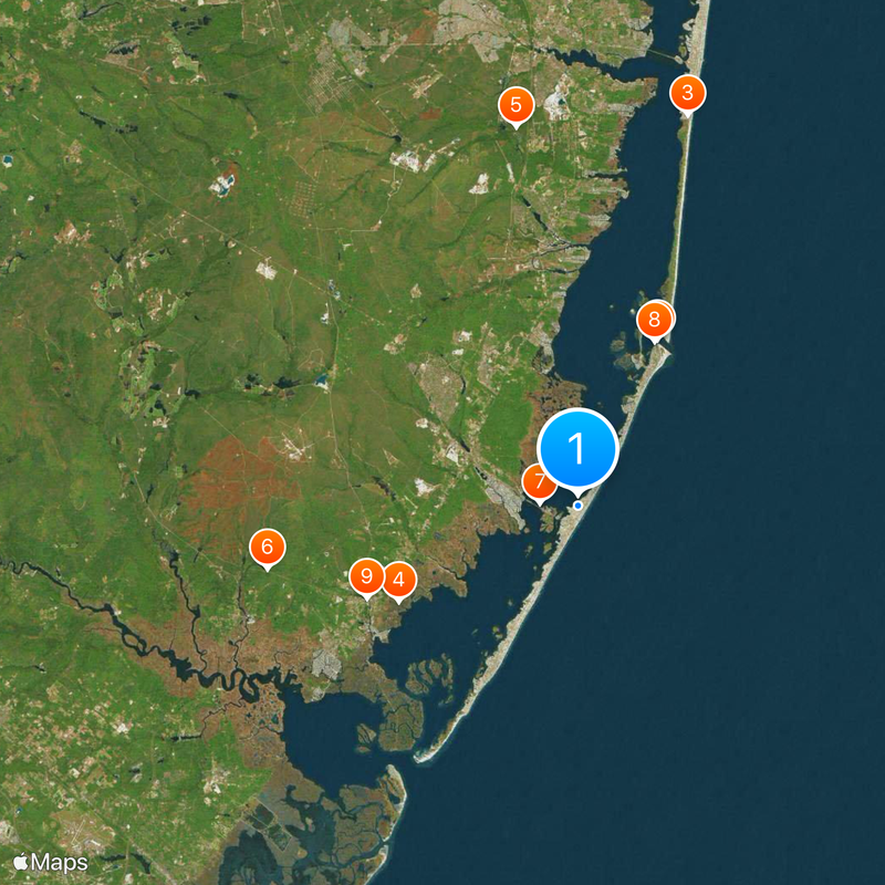 Long Beach Island Carte