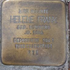 Stolperstein en memoria de Helene Frank