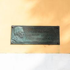 Plaketa Josefa Bonaventury Pitera