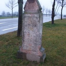 Polish-Saxon Post Milestone in Mühlau