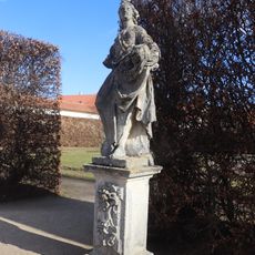 Socha Eós v zámeckém parku zámku Jaroměřice nad Rokytnou