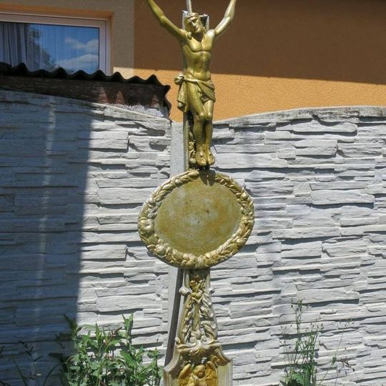 Kříž v západní části osady Hnojnice