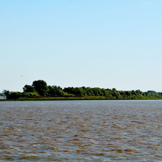 Rhinplate und Elbufer südlich Glückstadt