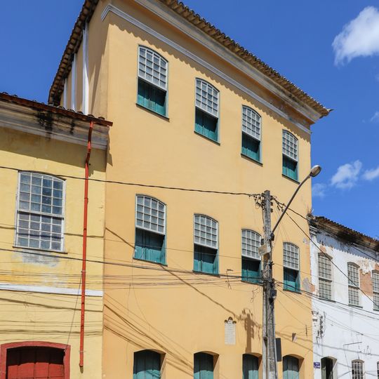 Prédio nº 34, na Rua Sete de Setembro