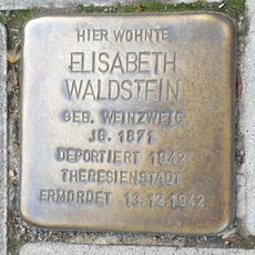 Stolperstein en memoria de Elisabeth Waldstein