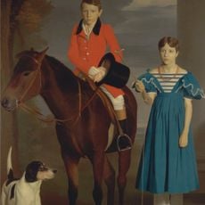 John Gubbins Newton and His Sister, Mary Newton